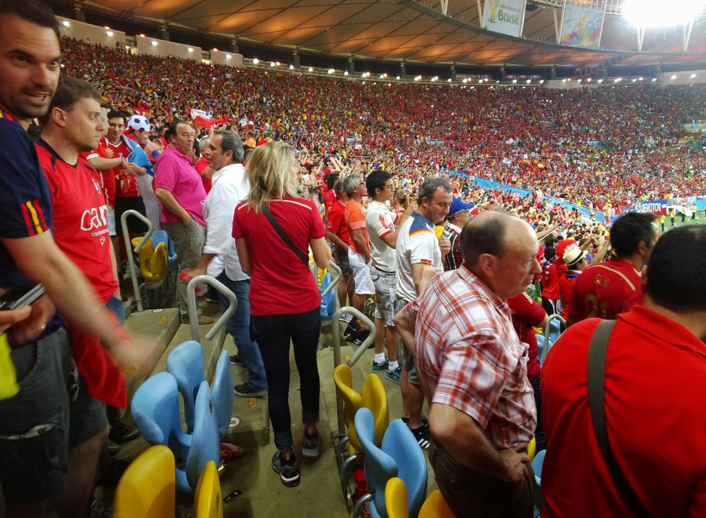 España Chile Mundial 2014