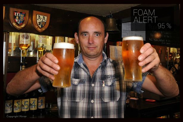 Mark Anderson of the Windmill Pub